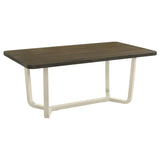 Biloxi 71-inch Rectangular Wood Dining Table Greyish Brown