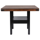 Patterson Mango Oak Counter Height Set
