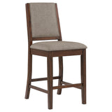Patterson Mango Oak Counter Height Set