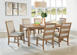 Bruner 72-inch Rectangular Dining Room Set