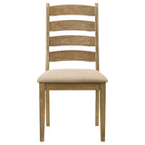 Danvers Brown Oak Latte Dining Room Set