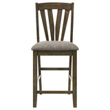 Canfield Counter Height Dining Side Chair Brown (Set of 2)