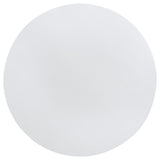 Judd Pearl White 54-inch Round Wood Dining Room Set