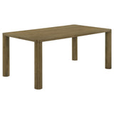 Castlewood Brown Oak 71-inch Rectangular Dining Room Set