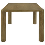 Castlewood Brown Oak 71-inch Rectangular Dining Room Set