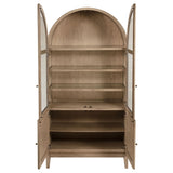 Kailani Beige Oak Wood Counter Height Set