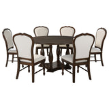 Landon Rich Brown 60-inch Round Dining Room Set