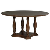 Landon Rich Brown 60-inch Round Dining Room Set