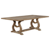 Brockway Brown Extension Leaf Dining Room Set