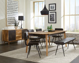 Partridge Natural Sheesham Espresso Dining Room Set