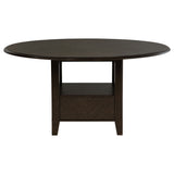 Twyla Dark Cocoa 60-inch Round Wood Dining Room Set