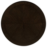 Twyla Dark Cocoa 60-inch Round Wood Dining Room Set