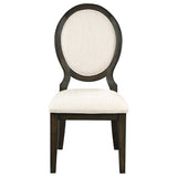 Twyla Dark Cocoa 60-inch Round Wood Dining Room Set