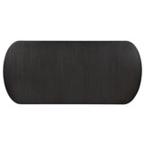 Leandro 78-inch Extension Dining Room Table Burnished Black