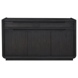 Leandro 2-drawer Dining Sideboard Server Burnished Black