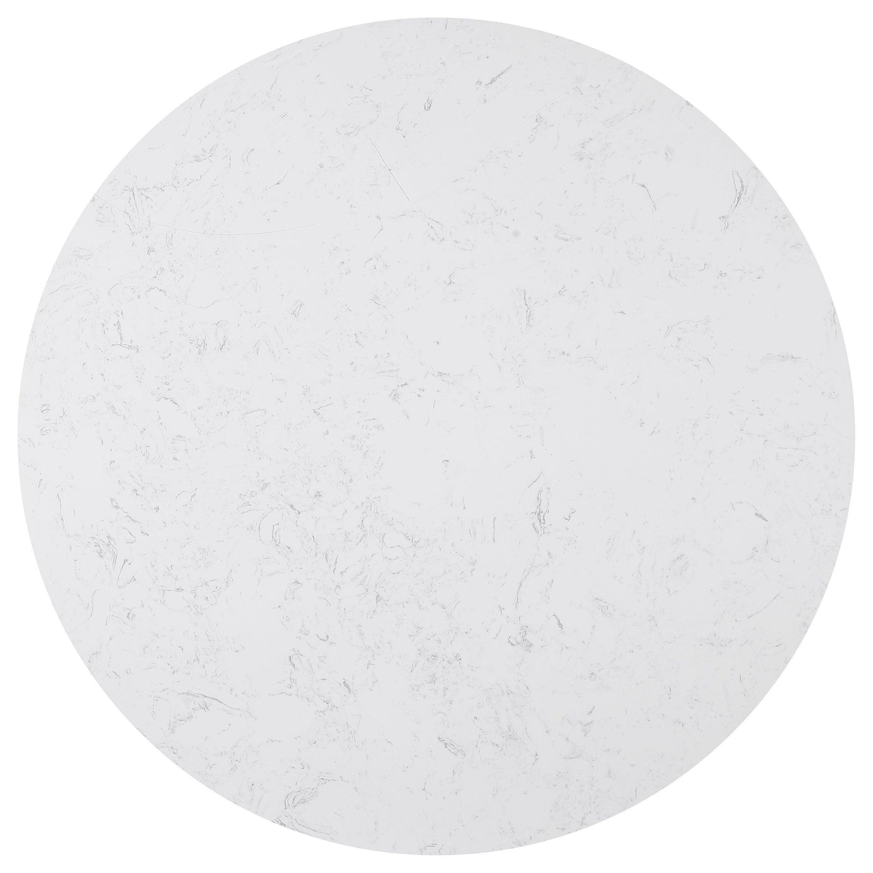 Suzanne Black and White Round Dining Set with Bench