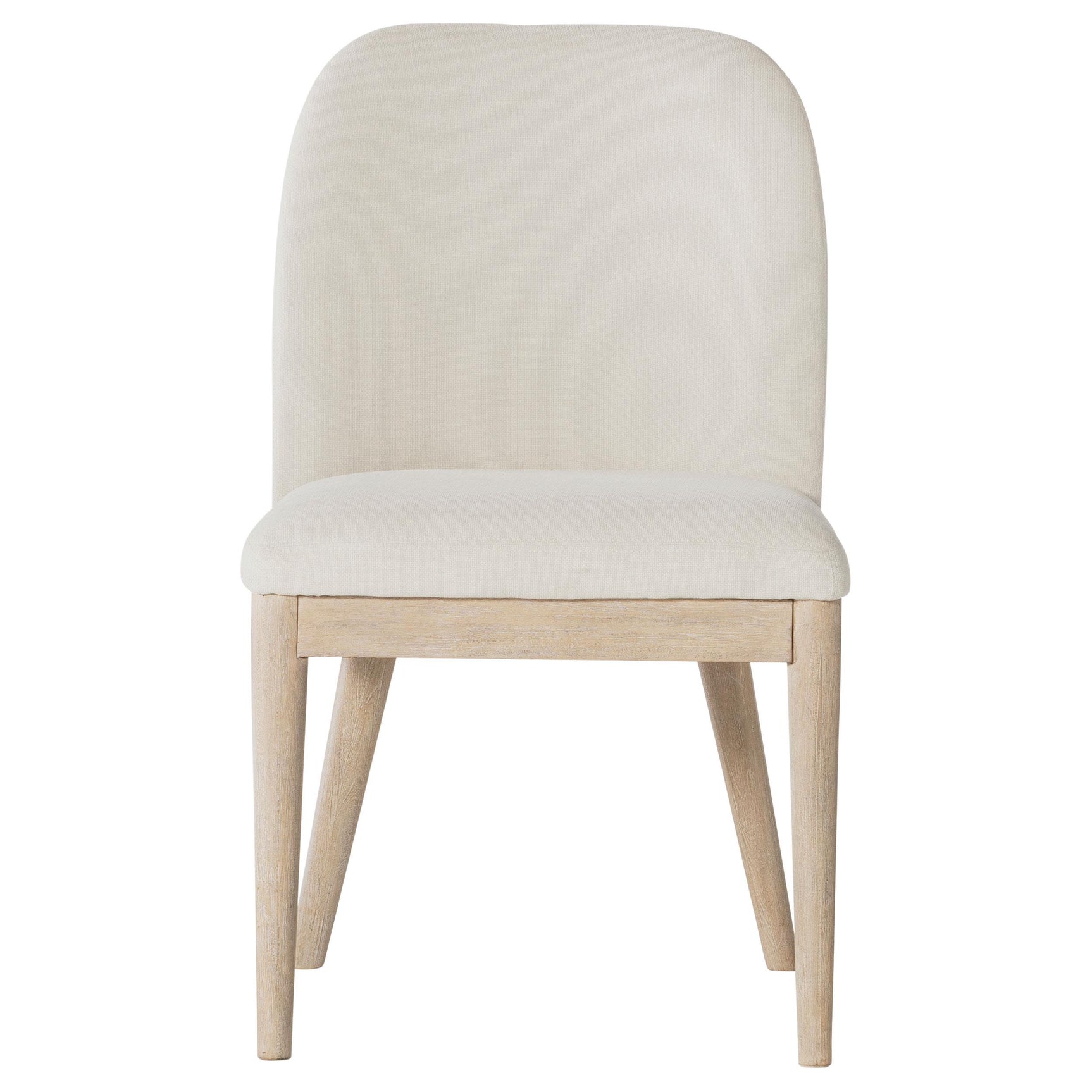 Solano Upholstered Dining Side Chair Beige (Set of 2)