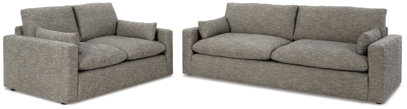 Dramatic Granite Sofa and Loveseat