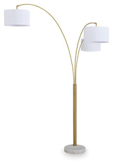 Valo Gold Finish Arc Lamp — product image 2