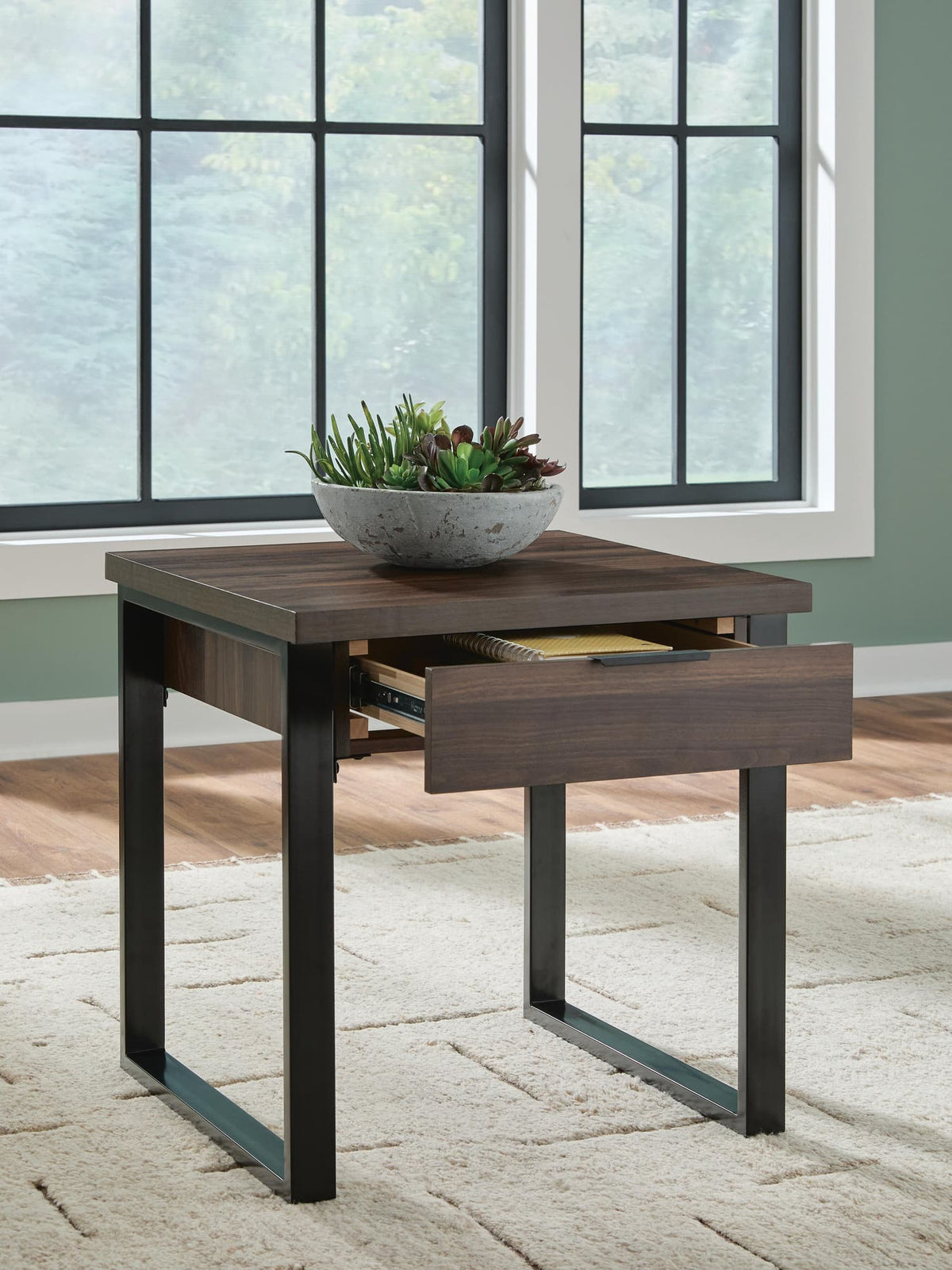 Wickman Falls Dark Brown End Table — product image 7