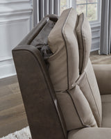 4Z-Peaceful Pause Sand Microfiber,Next-Gen DuraPella Power Lift Recliner
