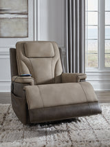 4Z-Peaceful Pause Sand Microfiber,Next-Gen DuraPella Power Lift Recliner