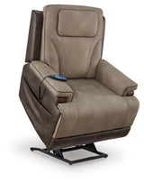 4Z-Peaceful Pause Sand Microfiber,Next-Gen DuraPella Power Lift Recliner
