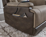 4Z-Peaceful Pause Sand Microfiber,Next-Gen DuraPella Power Lift Recliner