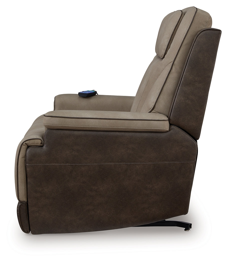 4Z-Peaceful Pause Sand Microfiber,Next-Gen DuraPella Power Lift Recliner