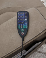 4Z-Peaceful Pause Sand Microfiber,Next-Gen DuraPella Power Lift Recliner