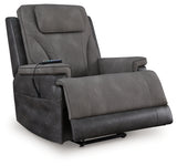 4Z-Peaceful Pause Slate Microfiber,Next-Gen DuraPella Power Lift Recliner