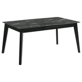 Crestmont Black Extension Leaf Dining Room Set