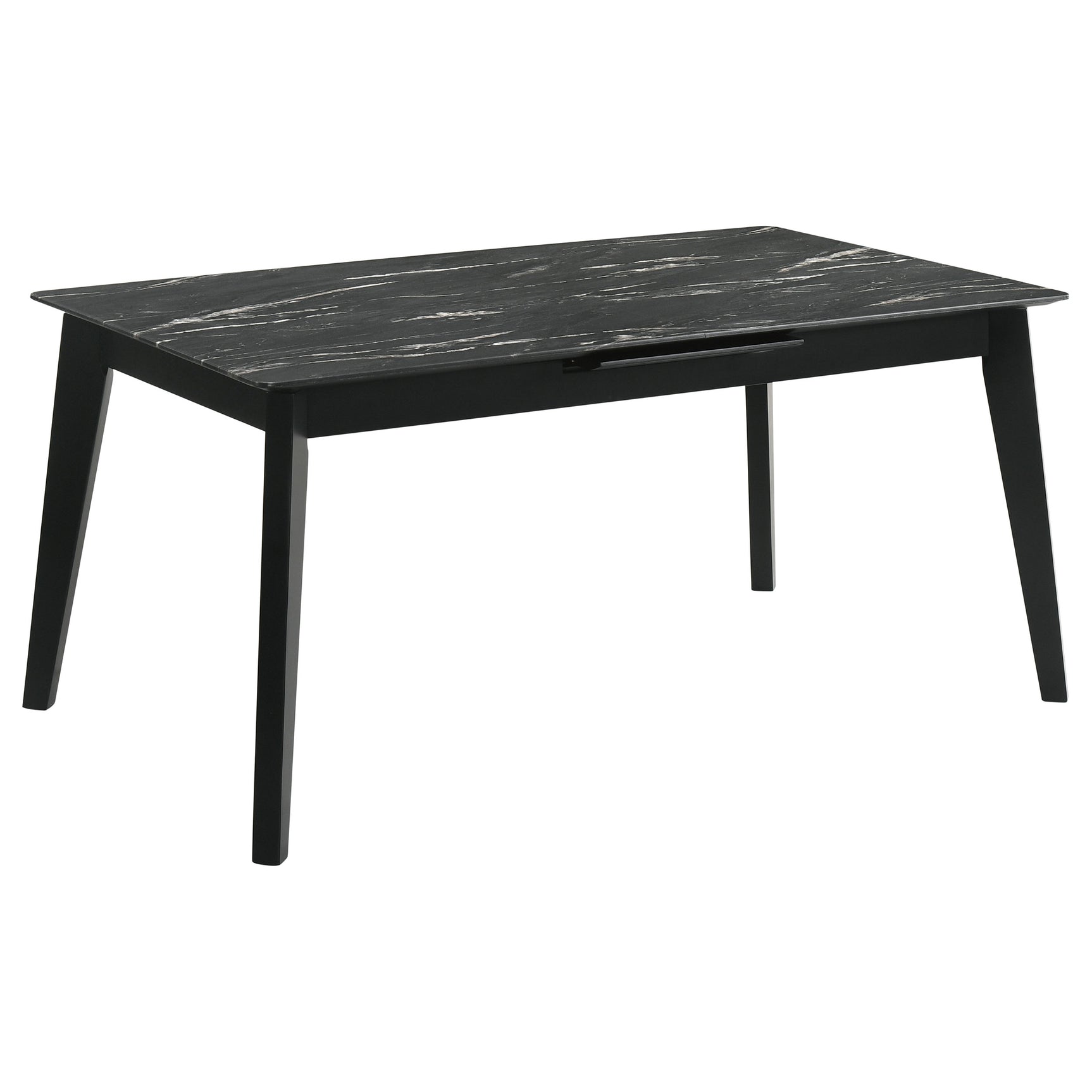 Crestmont Black Extension Leaf Dining Room Set