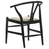 Crestmont Black Extension Leaf Dining Room Set