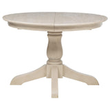Orrison Oval 62-inch Wood Extension Leaf Dining Table Linen