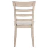 Orrison Ladder Back Dining Side Chair Linen (Set of 2)