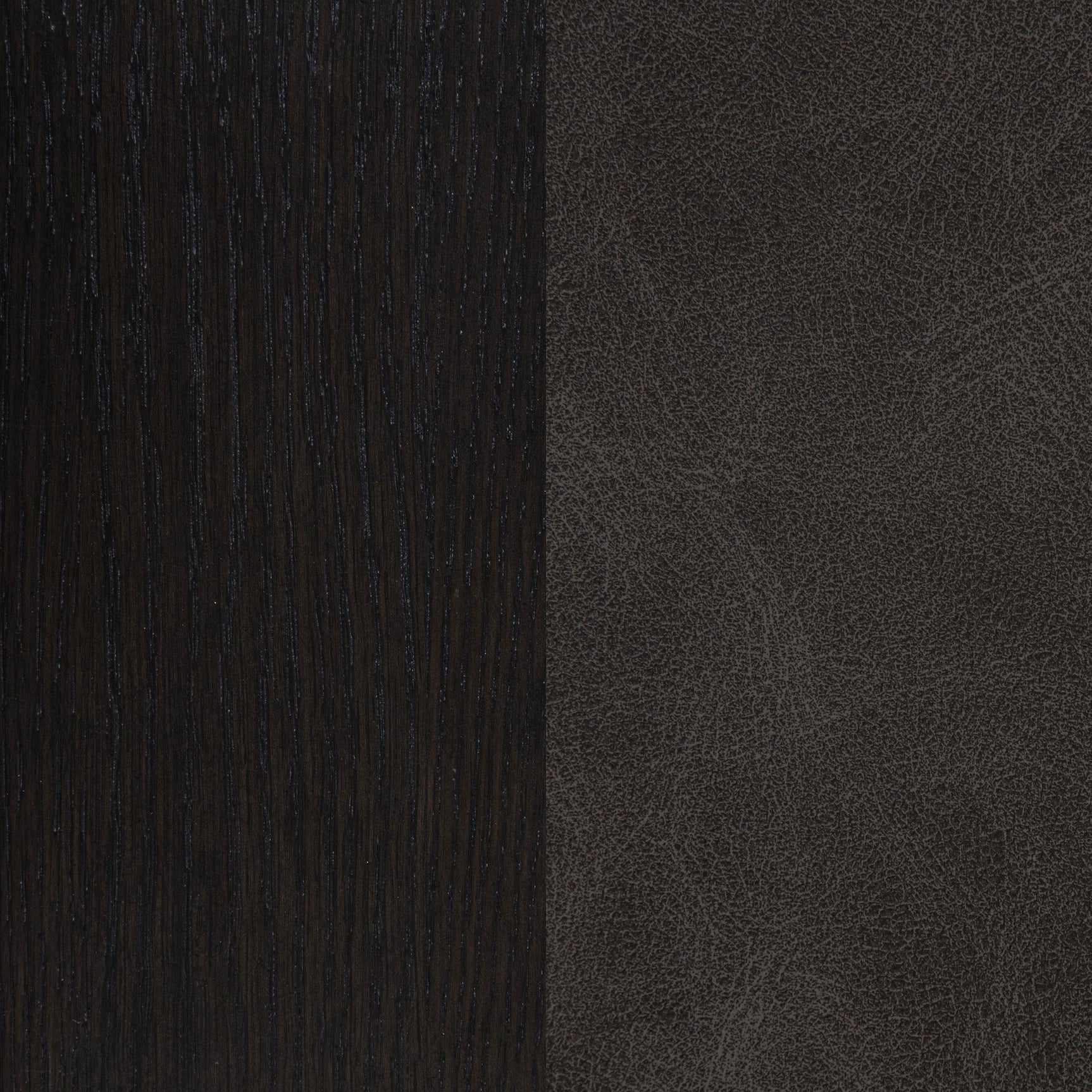 Averill Faux Leather Upholstered Dining Side Chair Dark Grey (Set of 2)