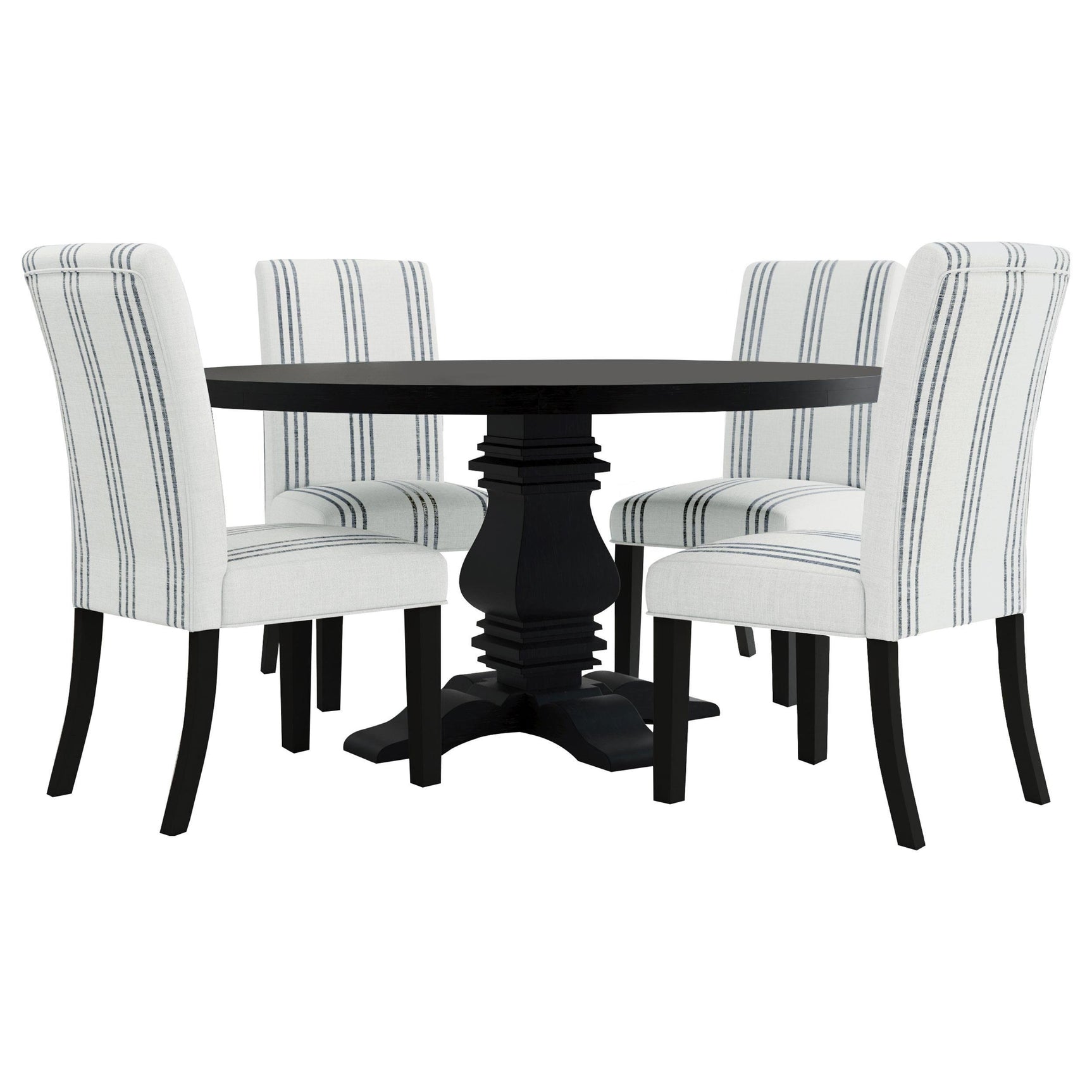 Herran Upholstered Dining Side Chair Beige (Set of 2)