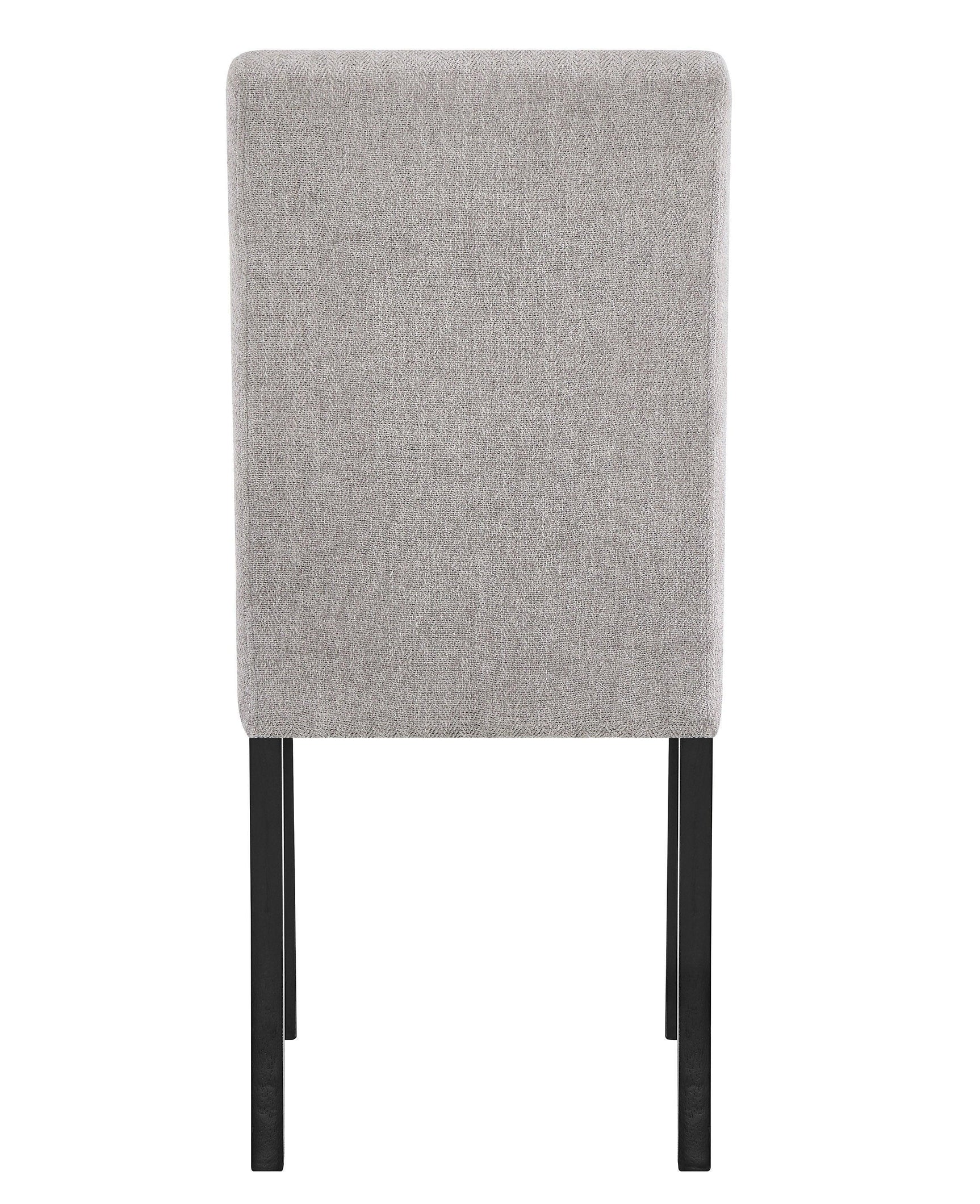Forana Light Gray Upholstered Dining Room Set