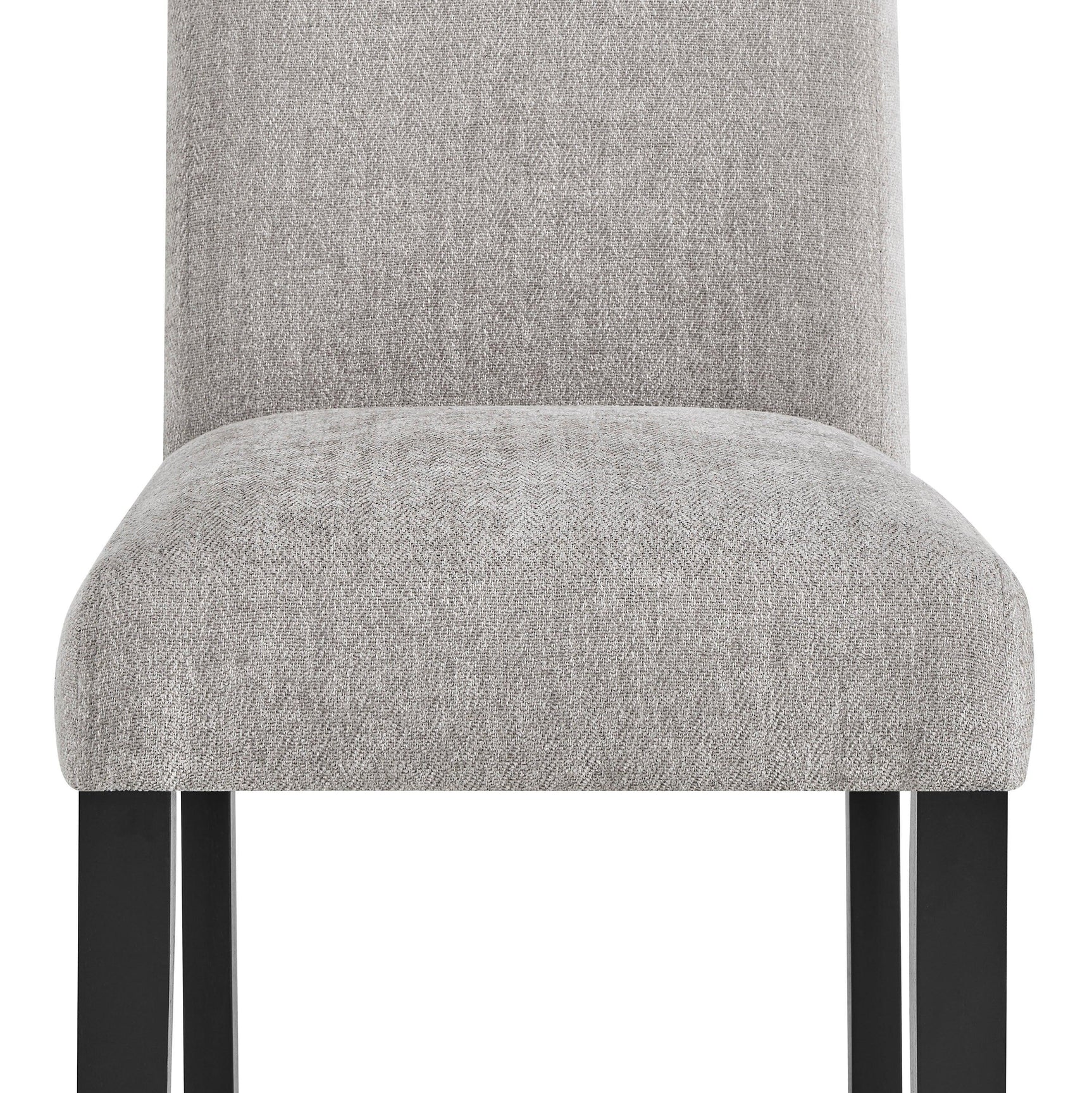 Forana Light Gray Upholstered Dining Room Set