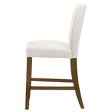 Paxton Upholstered Counter Height Dining Chair Beige (Set of 2)