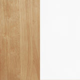 Andrews 66-inch Rectangular Dining Table Light Ash and White