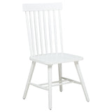 Andrews Windsor Spindle Back Dining Side Chair White