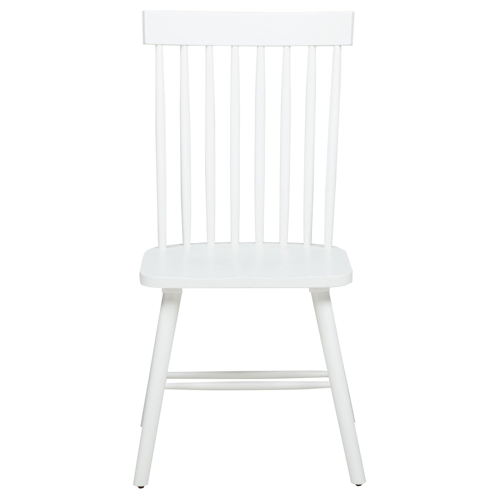 Andrews Windsor Spindle Back Dining Side Chair White
