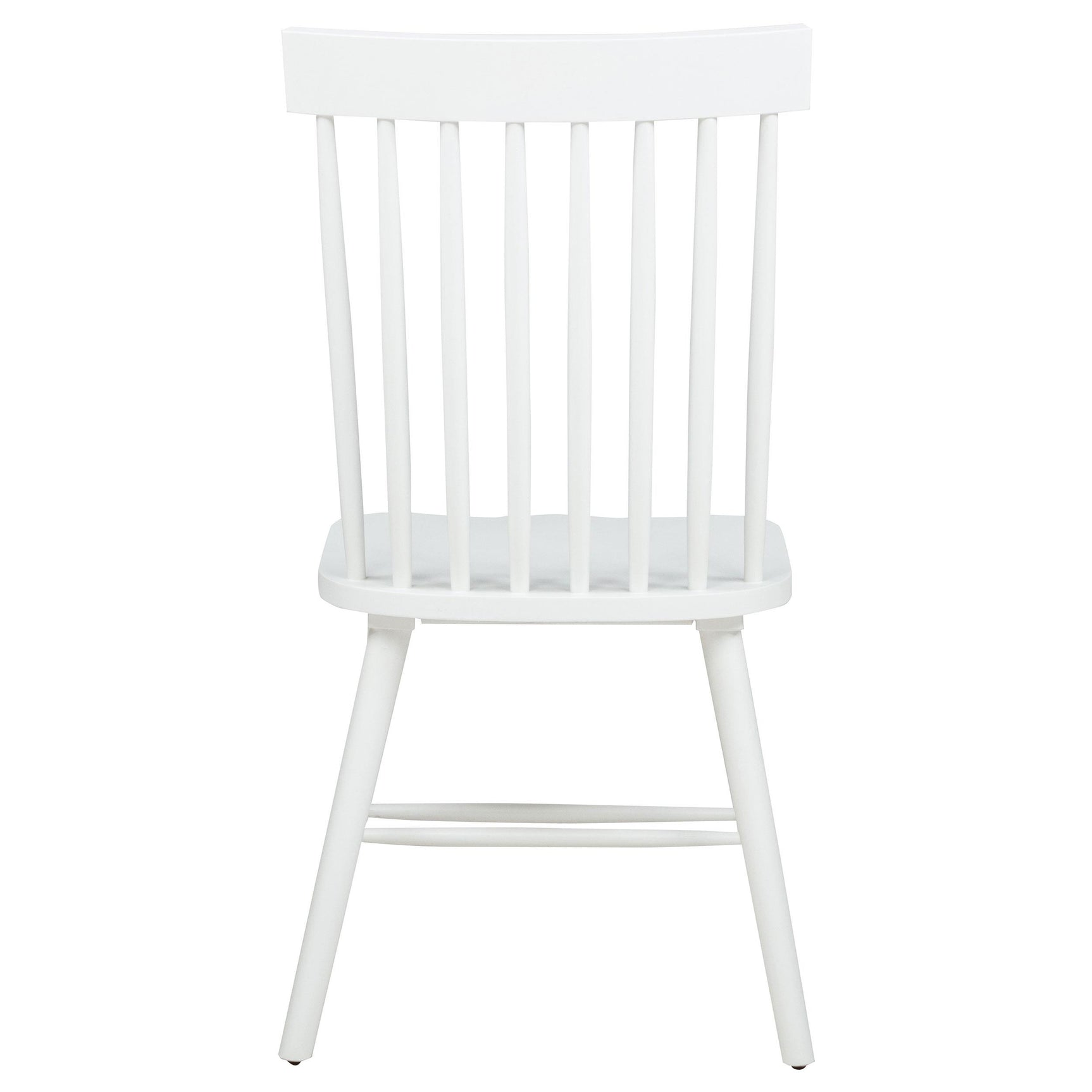 Andrews Windsor Spindle Back Dining Side Chair White