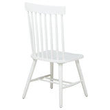 Andrews Windsor Spindle Back Dining Side Chair White