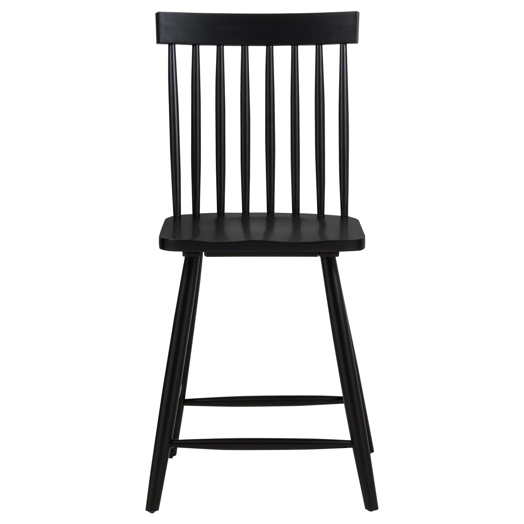 Andrews Windsor Counter Height Dining Side Chair Black