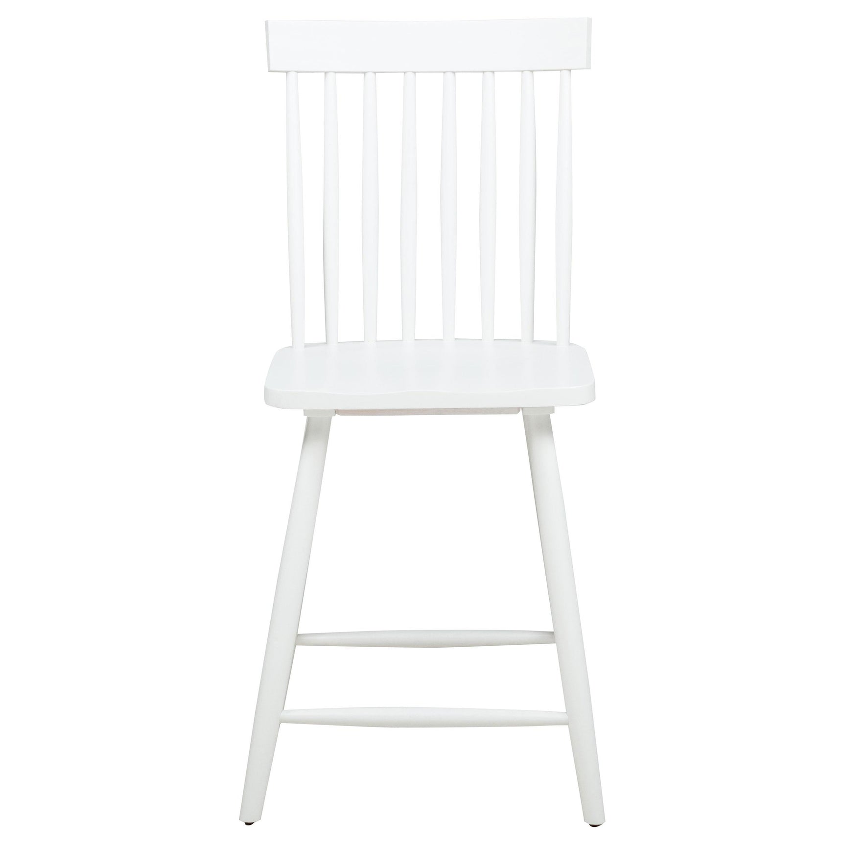 Andrews Windsor Counter Height Dining Side Chair White
