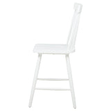 Andrews Windsor Counter Height Dining Side Chair White