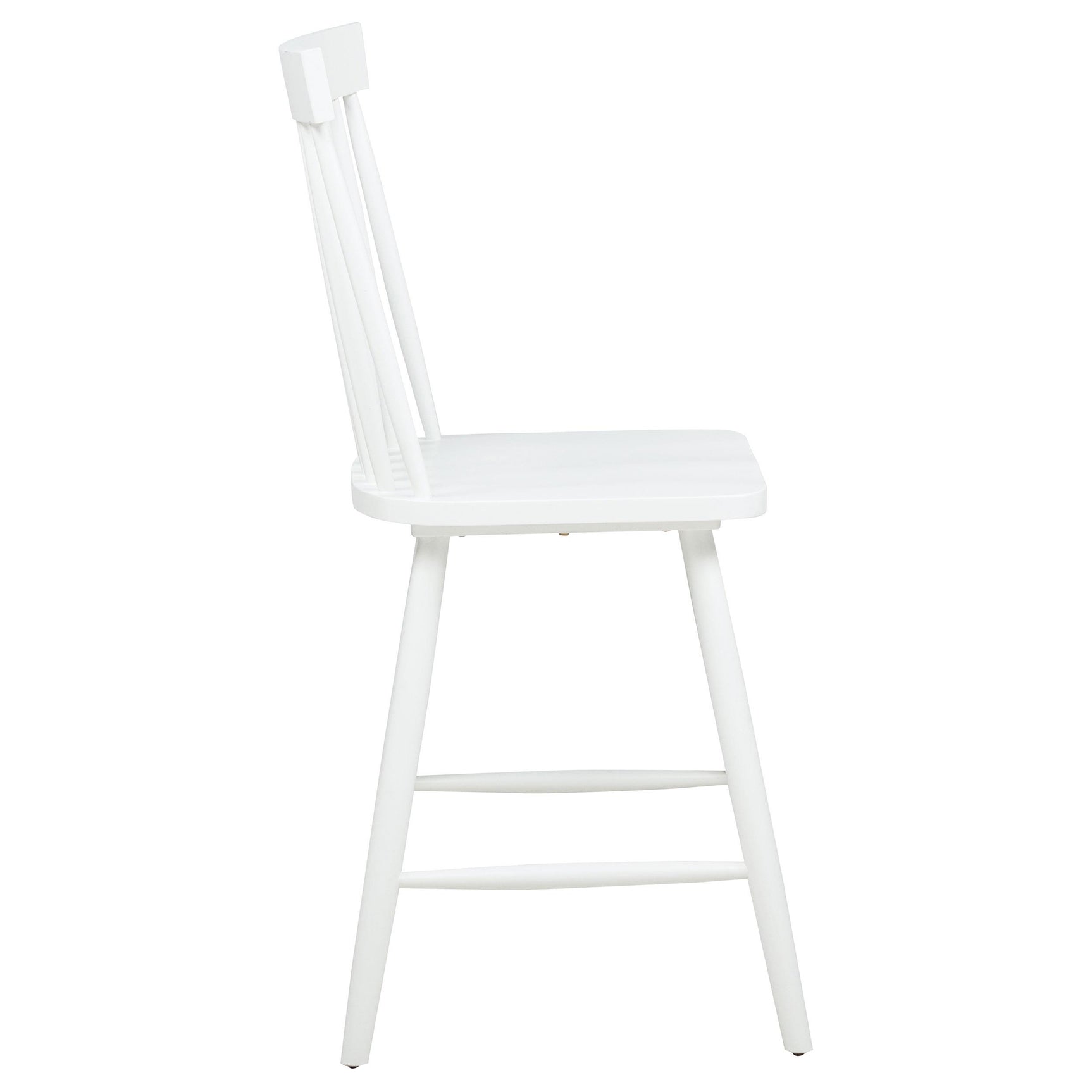 Andrews Windsor Counter Height Dining Side Chair White